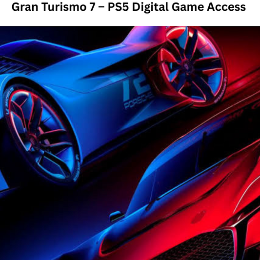 Gran Turismo 7 – PS5 Digital Game Access | Instant Delivery | Works Worldwide