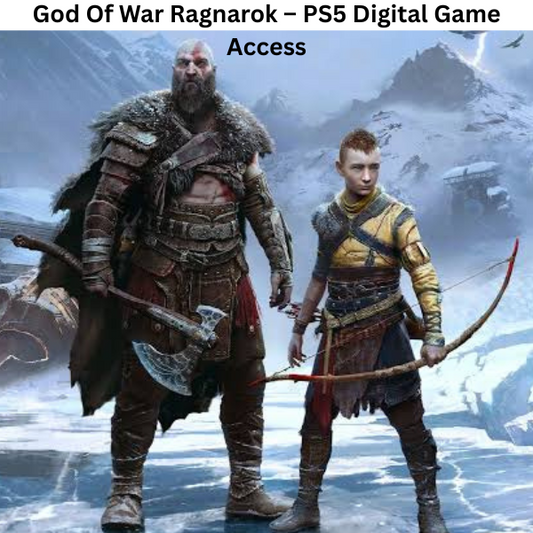 God Of War Ragnarok – PS5 Digital Game Access | Instant Delivery | Works Worldwide